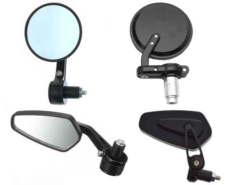 Universalūs veidrodėliai tvirtinami vairo galuose, Motoroleris / Mopedas Yamaha Aerox dalys