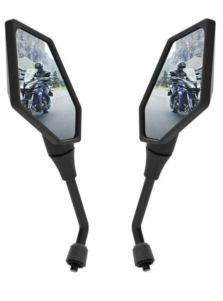 Nuotrauka 2 - Universalūs veidrodėliai su M10 sriegiu, Klasikinis / Streetbike Honda NTV dalys