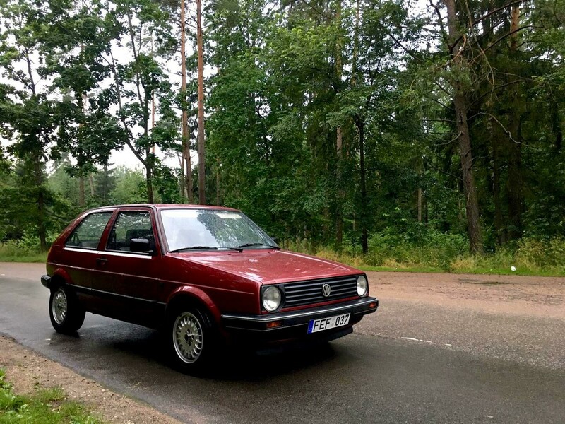 Фотография 2 - Volkswagen Golf II CL 1988 г