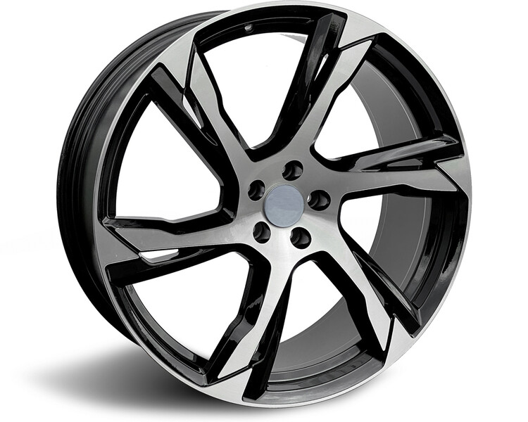 Kitas 1175 Black polish Machined Fac light alloy R22 rims