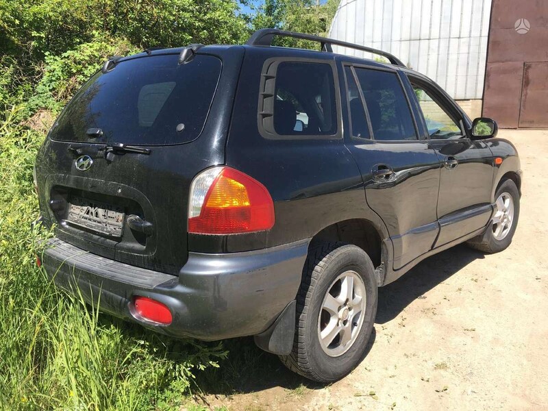 Nuotrauka 2 - Hyundai Santa Fe I 2001 m dalys