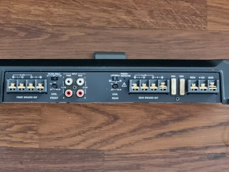 Photo 3 - Sony XM-754SX Audio Amplifier