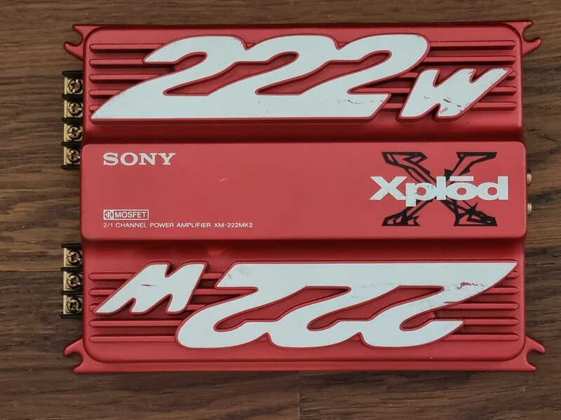 Photo 26 - Sony XM-754SX Audio Amplifier