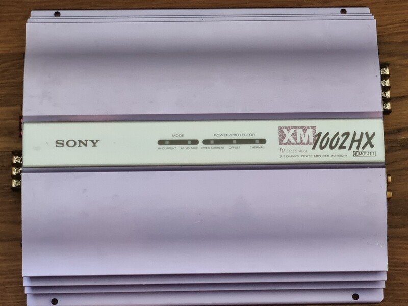 Photo 27 - Sony XM-754SX Audio Amplifier