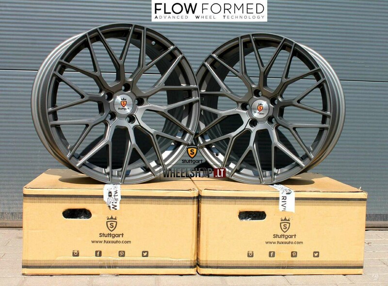 Photo 2 - SF14 Matt Gunmetal FlowFormed rims