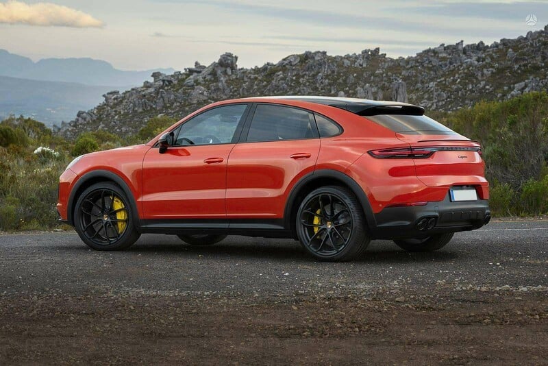 Nuotrauka 10 - Porsche Cayenne Coupe Style Matt Black lengvojo lydinio R22 ratlankiai