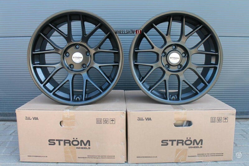 Фотография 2 - STROM STR2 Satin Black DeepConcave литые R18 диски