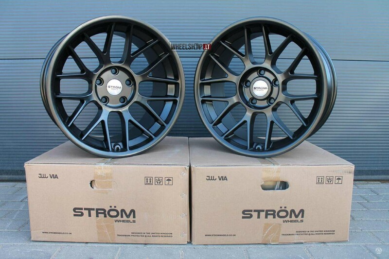 Фотография 4 - STROM STR2 Satin Black DeepConcave литые R18 диски