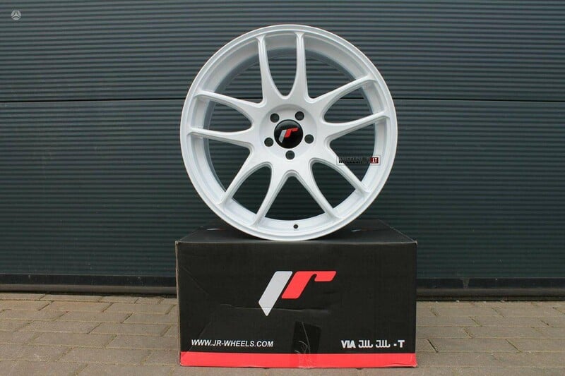 Photo 2 - Japan Racing JR29 White light alloy R17 rims