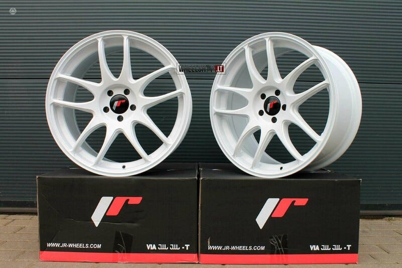 Photo 4 - Japan Racing JR29 White light alloy R17 rims