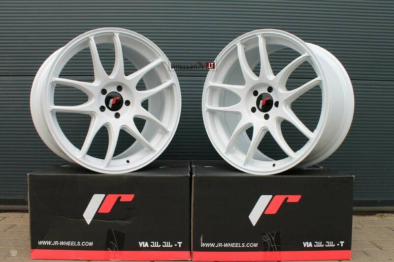 Photo 5 - Japan Racing JR29 White light alloy R17 rims