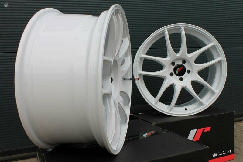 Photo 7 - Japan Racing JR29 White light alloy R17 rims