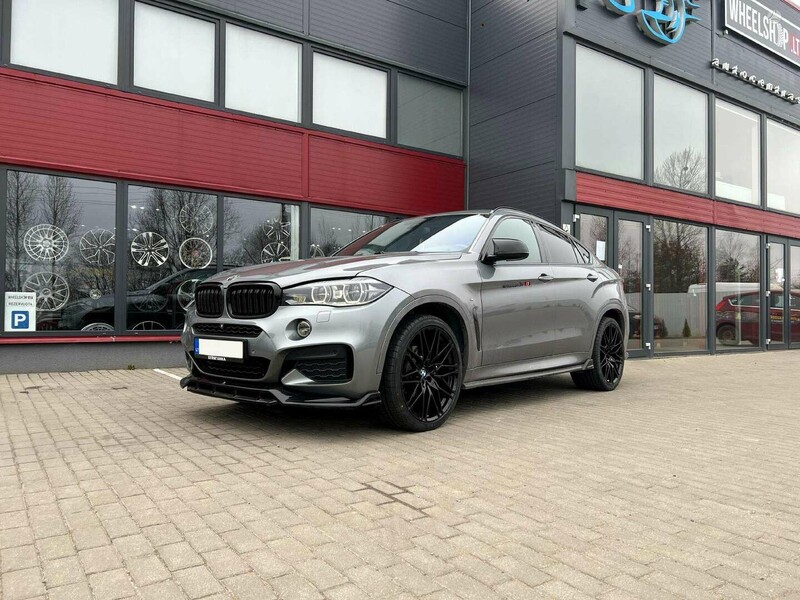 Nuotrauka 11 - ADR X6M Competition Gloss Black lengvojo lydinio R21 ratlankiai