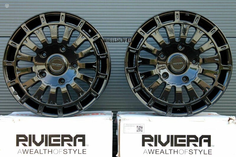 Photo 3 - RIVIERA RXS5 Black 1250 kg/vnt(pcs) light alloy R18 rims