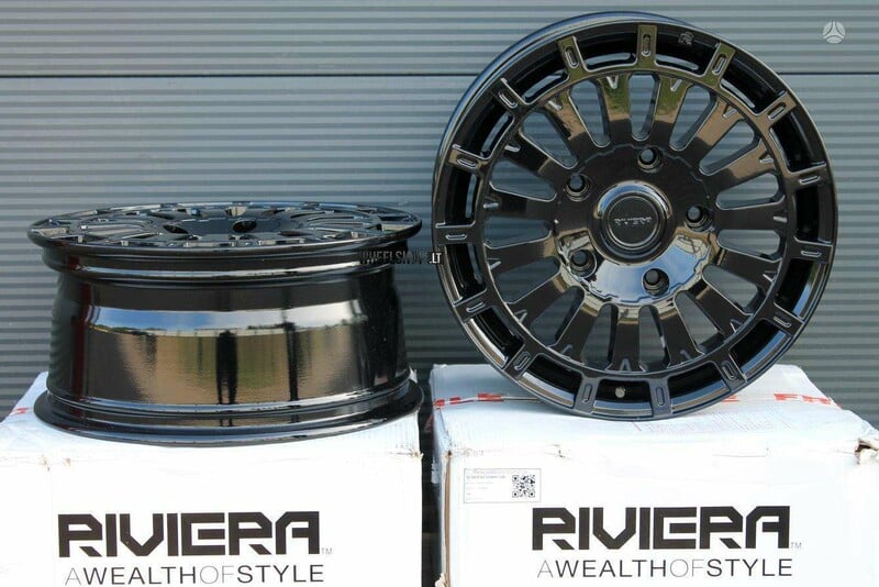 Photo 7 - RIVIERA RXS5 Black 1250 kg/vnt(pcs) light alloy R18 rims