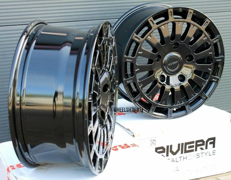 Photo 8 - RIVIERA RXS5 Black 1250 kg/vnt(pcs) light alloy R18 rims