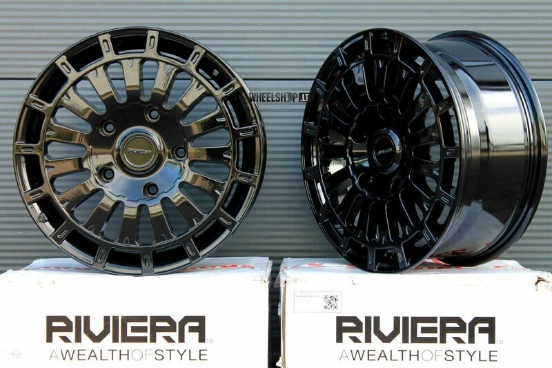 Photo 4 - RIVIERA RXS5 Black 1250 kg/vnt(pcs) light alloy R18 rims