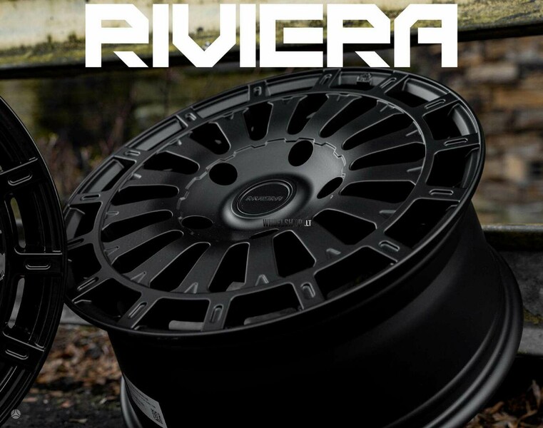 RIVIERA RXS5 Matt Black 1250kg/vnt/pcs литые R20 диски