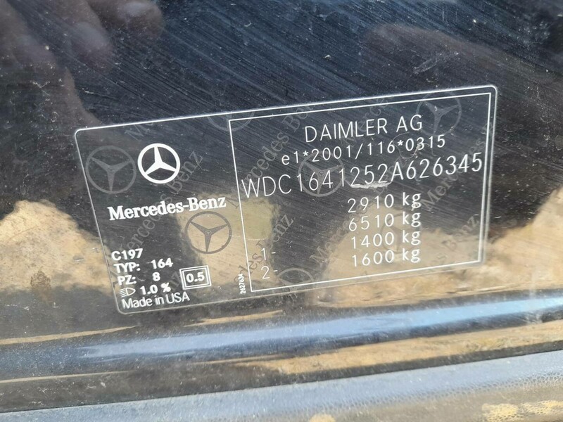 Фотография 6 - Mercedes-Benz Ml 350 W164 2010 г запчясти