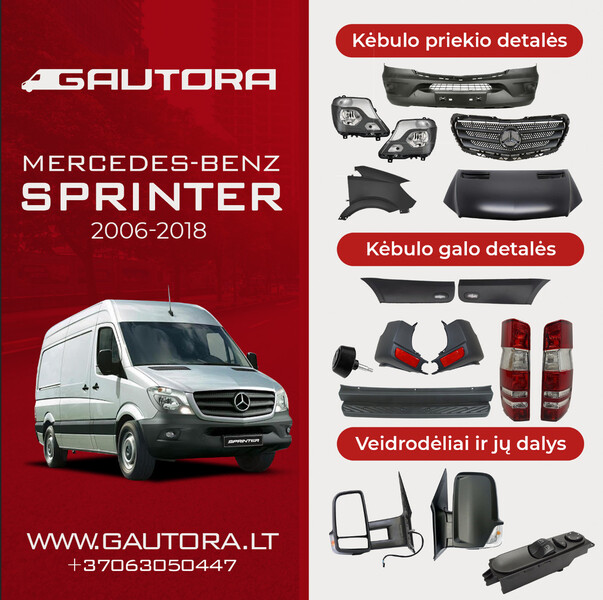 Nuotrauka 13 - Galinis žibintas, Mercedes-Benz Sprinter 2015 m