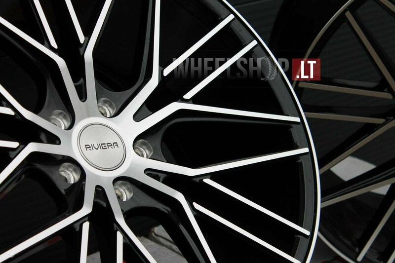 Photo 2 - RIVIERA RV130 Black Polished light alloy R22 rims