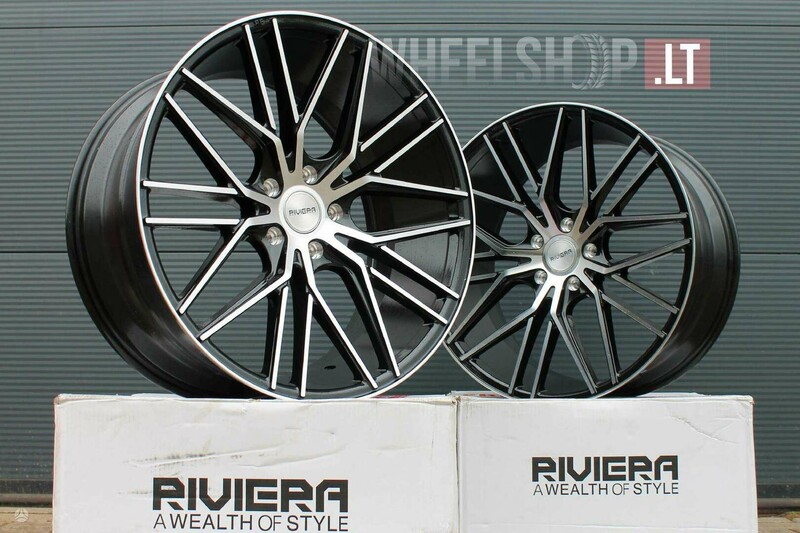 Photo 3 - RIVIERA RV130 Black Polished light alloy R22 rims