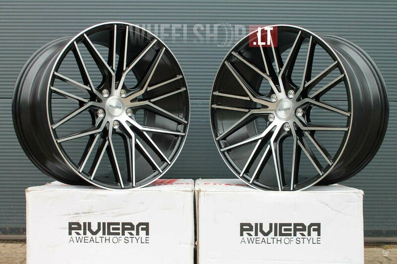 Photo 7 - RIVIERA RV130 Black Polished light alloy R22 rims