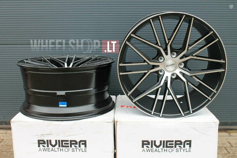 Photo 8 - RIVIERA RV130 Black Polished light alloy R22 rims