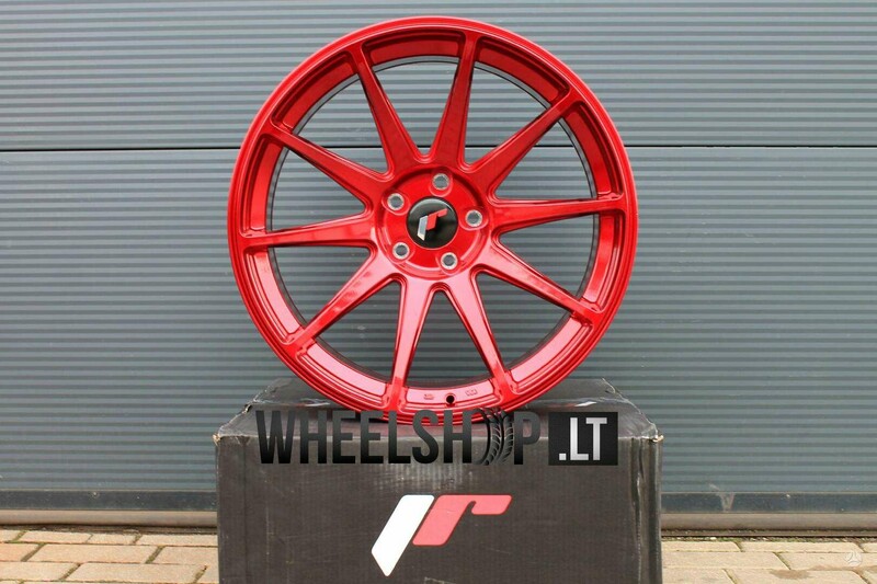 Photo 2 - JR11 Platinum Red rims