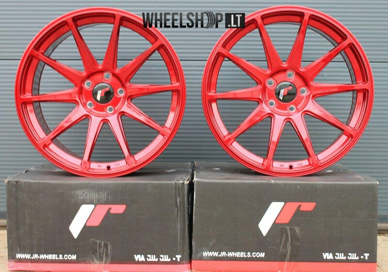 Photo 3 - JR11 Platinum Red rims