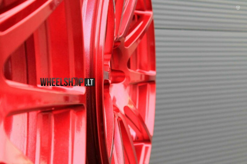 Photo 9 - JR11 Platinum Red rims