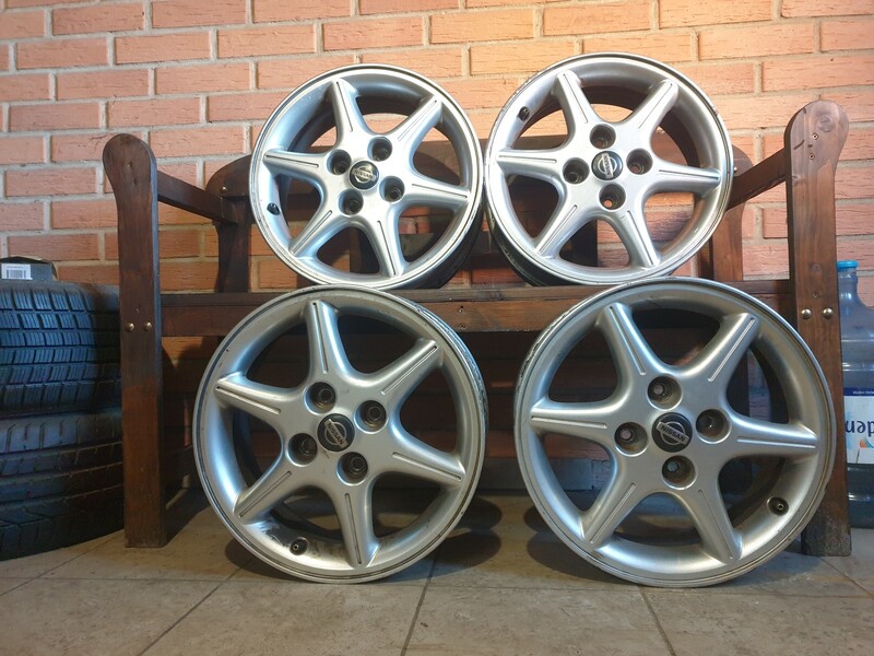 Light alloy R15 rims