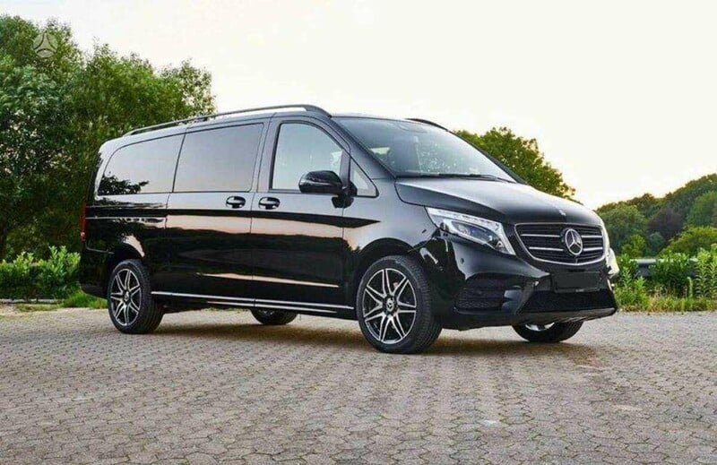 Фотография 10 - Mercedes-Benz Diamond Black Polished литые R18 диски