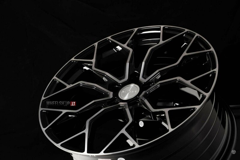 Photo 1 - RIVIERA RF5 Black Polished FlowFormed light alloy R20 rims