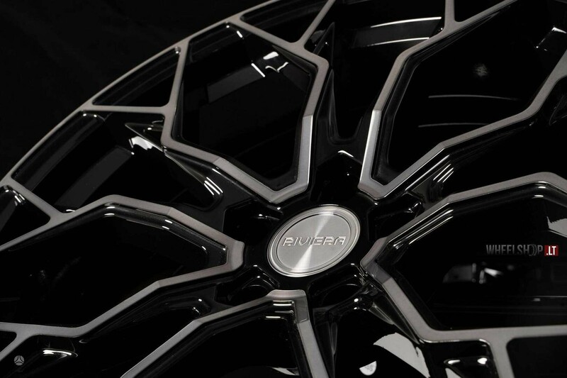 Photo 2 - RIVIERA RF5 Black Polished FlowFormed light alloy R20 rims