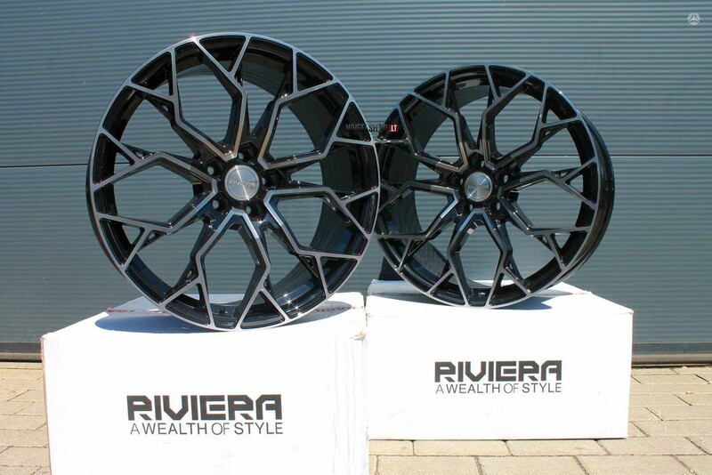 Photo 3 - RIVIERA RF5 Black Polished FlowFormed light alloy R20 rims