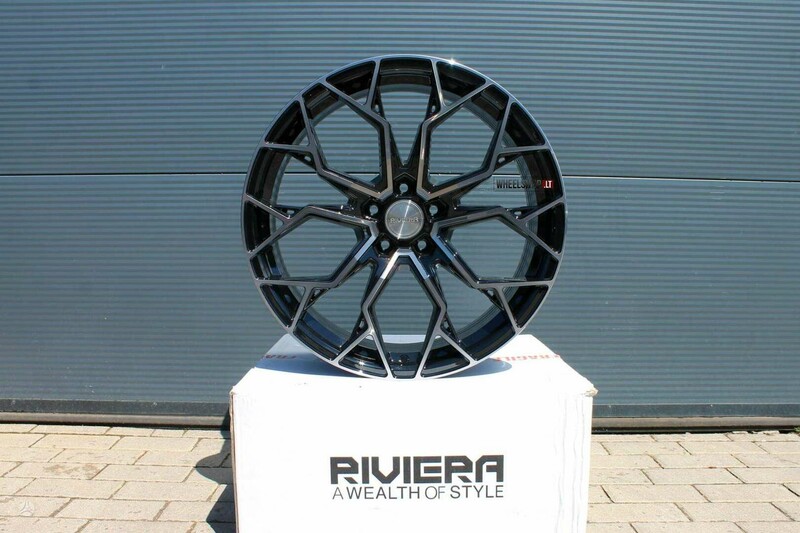 Photo 4 - RIVIERA RF5 Black Polished FlowFormed light alloy R20 rims