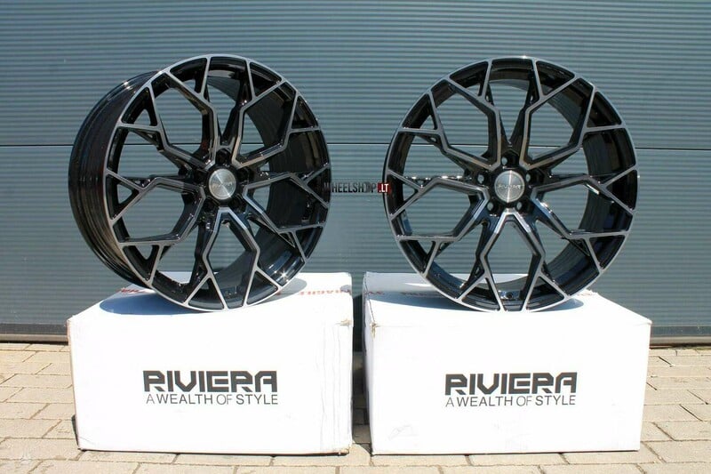 Photo 6 - RIVIERA RF5 Black Polished FlowFormed light alloy R20 rims