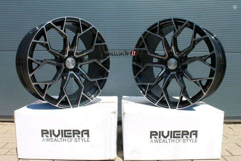 Photo 7 - RIVIERA RF5 Black Polished FlowFormed light alloy R20 rims