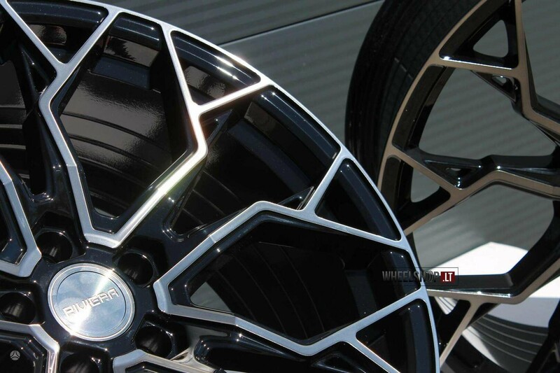 Photo 9 - RIVIERA RF5 Black Polished FlowFormed light alloy R20 rims