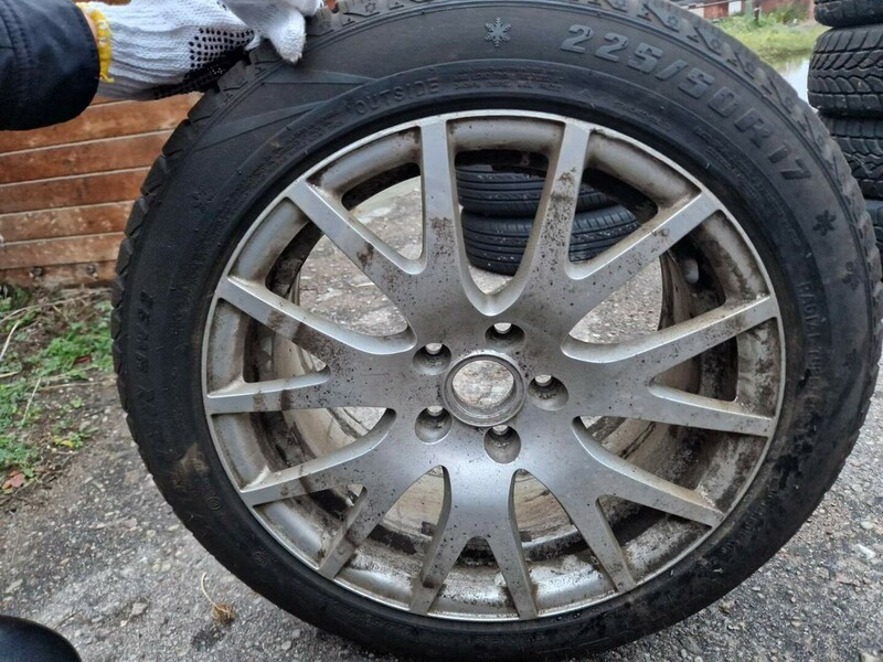 Light alloy R17 rims