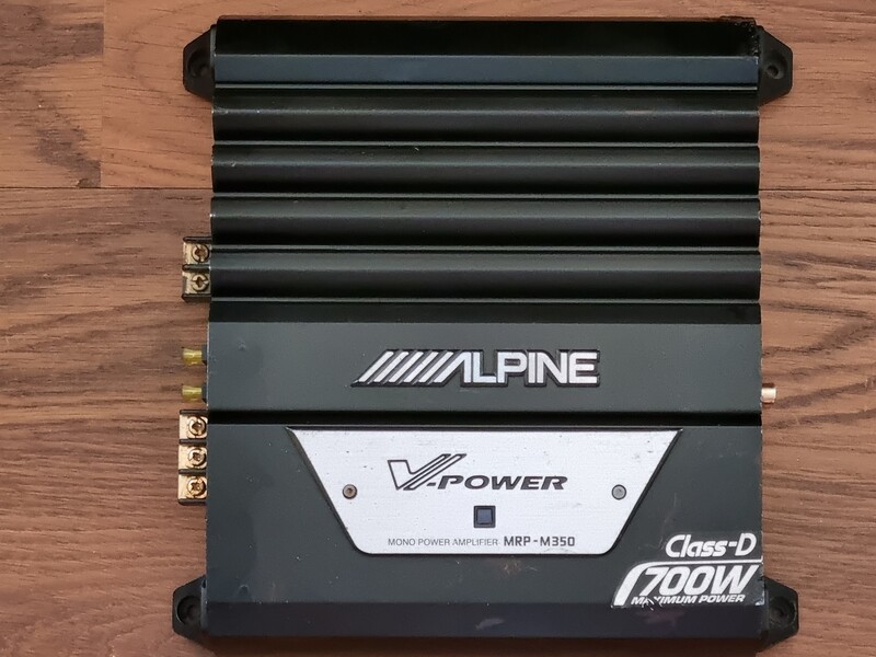 Alpine MRP-M350 Audio Amplifier | Photos | 15724030 | Autogidas