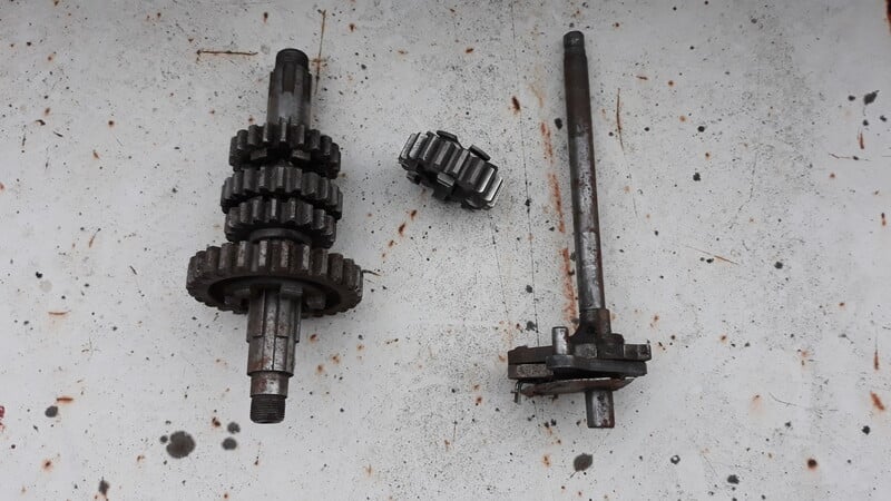 Photo 10 - Motocross / Supermoto CZ 125 Cross 1990 y parts