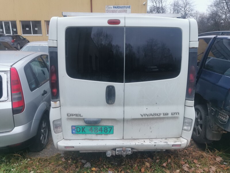 Nuotrauka 2 - Opel Vivaro I 2003 m dalys