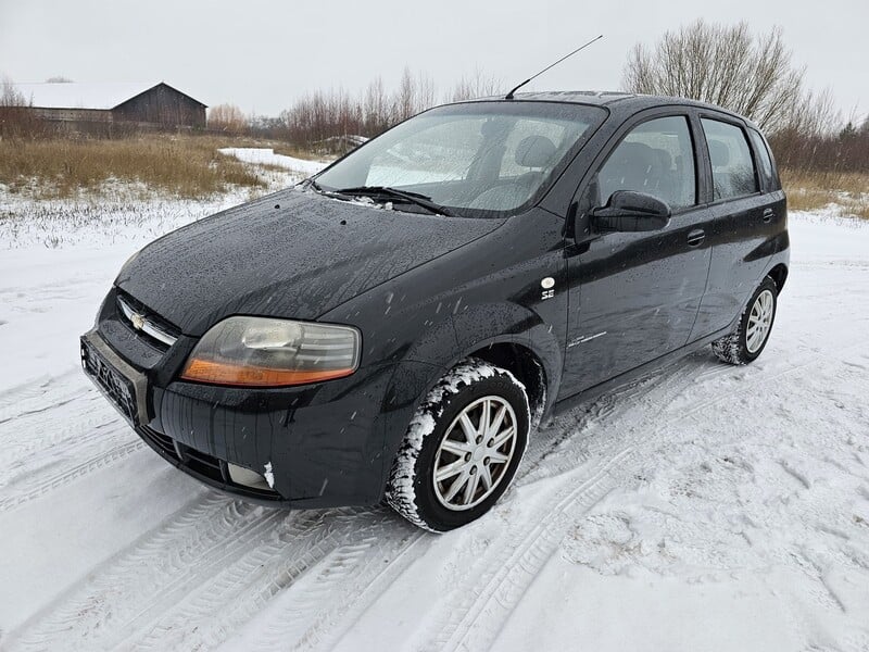 Nuotrauka 1 - Chevrolet Kalos 2006 m Hečbekas