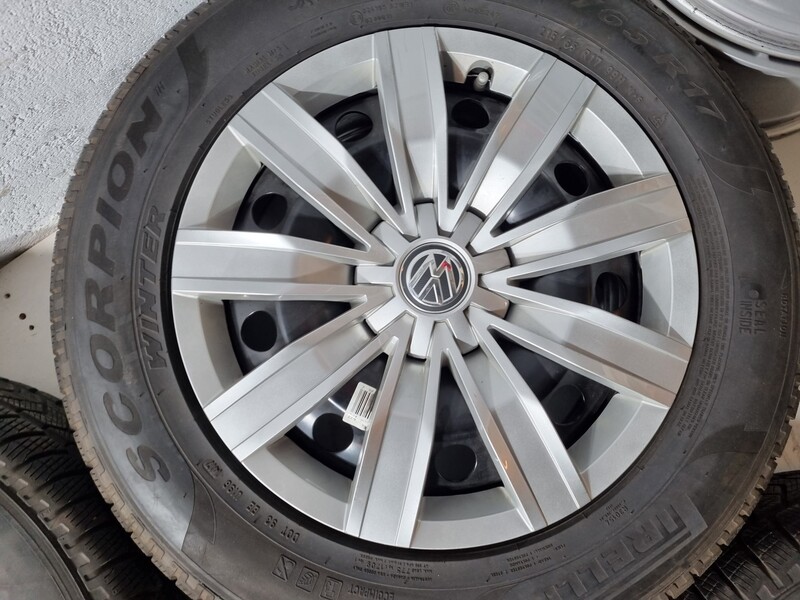 Nuotrauka 5 - Volkswagen Tiguan R17 plieniniai štampuoti ratlankiai