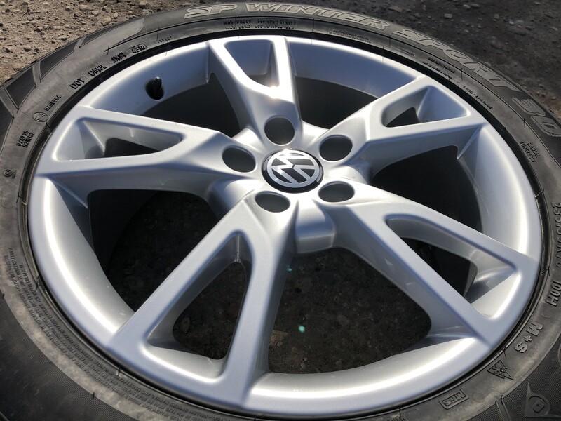 Nuotrauka 5 - Volkswagen R18 lengvojo lydinio ratlankiai