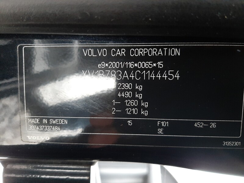 Nuotrauka 12 - Volvo Xc70 2012 m dalys
