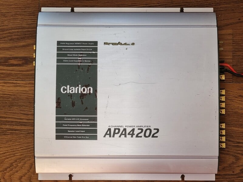 Фотография 5 - Clarion APA4204 Усилитель