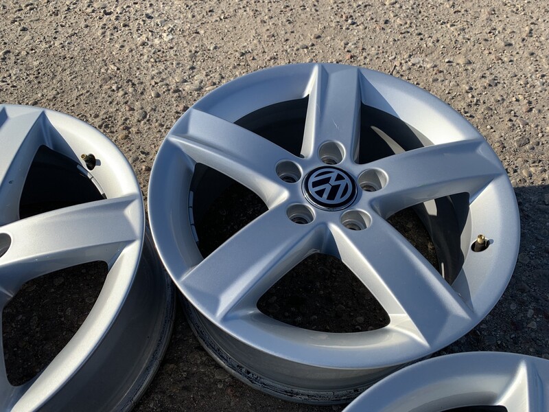 Nuotrauka 4 - Volkswagen R16 lengvojo lydinio ratlankiai